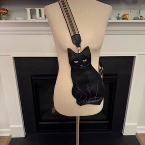 🐾 Black Cat Shaped Sling Crossbody Bag